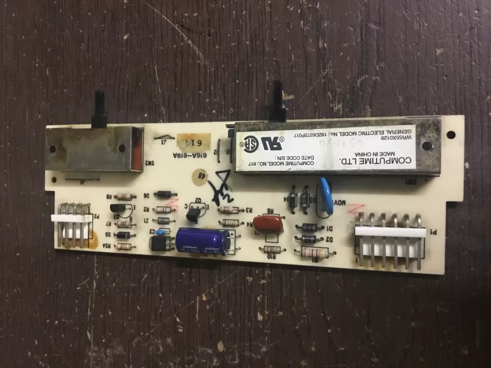 GE WR55X129  AP2071638  162D6372P010  2004  AH304236  EA304236  PS304236  WR55X0042  WR55X0073  WR55X0075  WR55X0129  WR55X42  WR55X73  WR55X75  162D6372P017 Refrigerator Dispenser Control Board