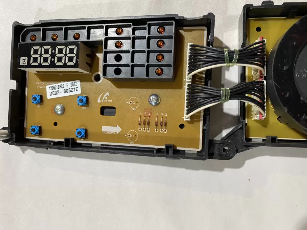 Samsung DC92 00619D Dryer Control Board AZ134717 | BKV520