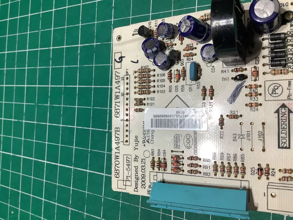 LG 6870W1A497B Microwave Control Board AZ184062 | AR2712