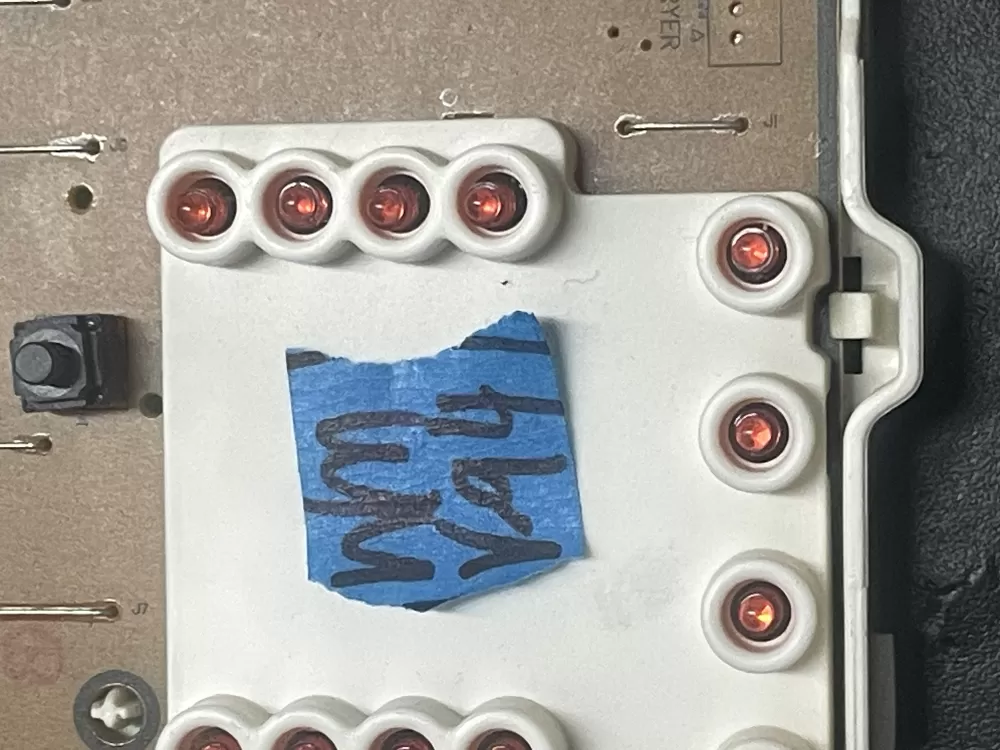LG WASHER CONTROL BOARD PART# EBR67460502 LG3110123 AZ17354 | WMV94