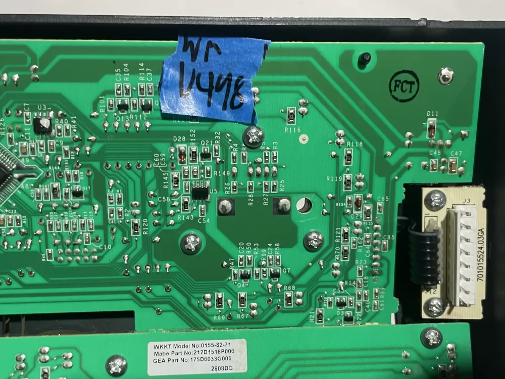 GE 175D6033G006 212D1518P006 WE4M419 Dryer Control Board AZ140777 | Wmv498