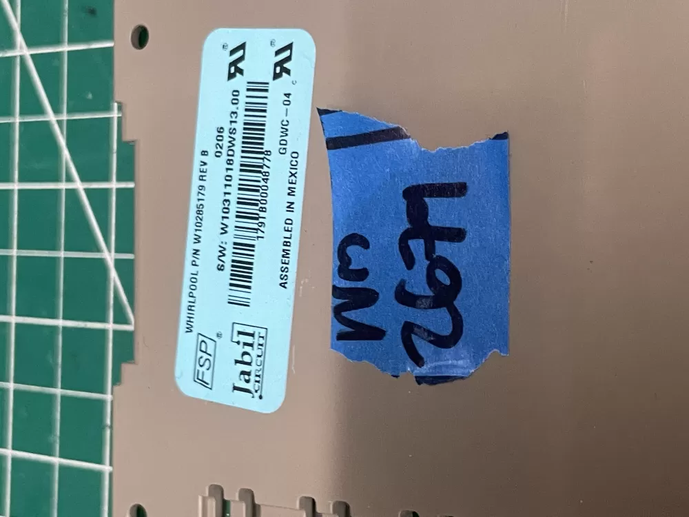 Whirlpool Maytag KitchenAid Kenmore Dishwasher Control Board AZ202455 | Wm2679