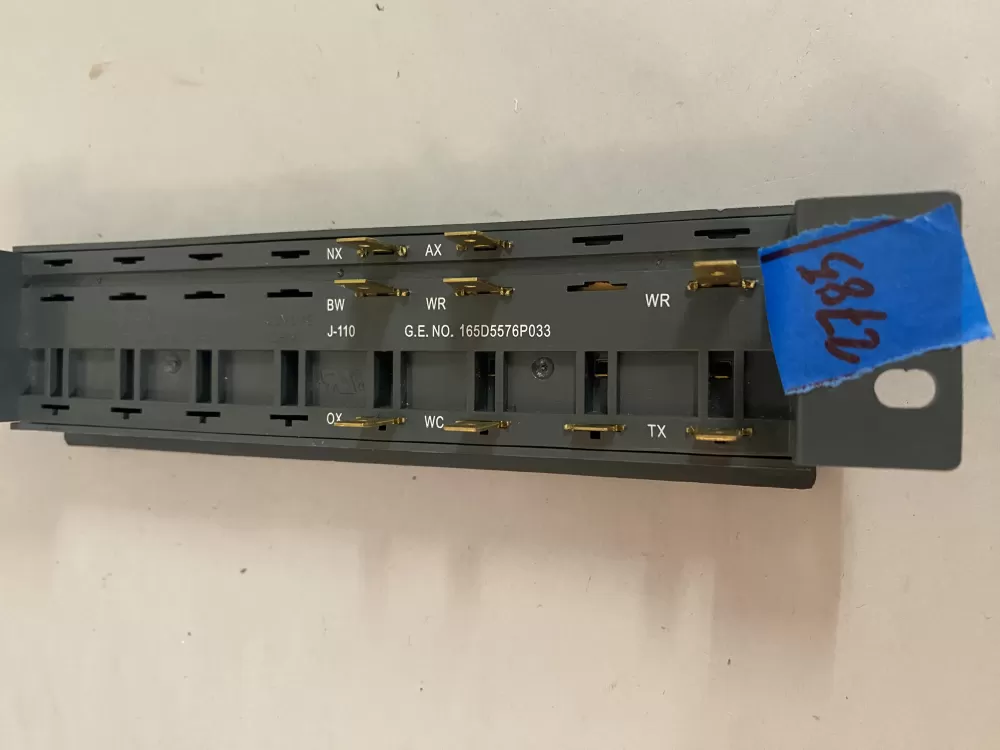 GE Hotpoint 165D5576P033 Dishwasher Button Control Panel AZ199407 | BK2785