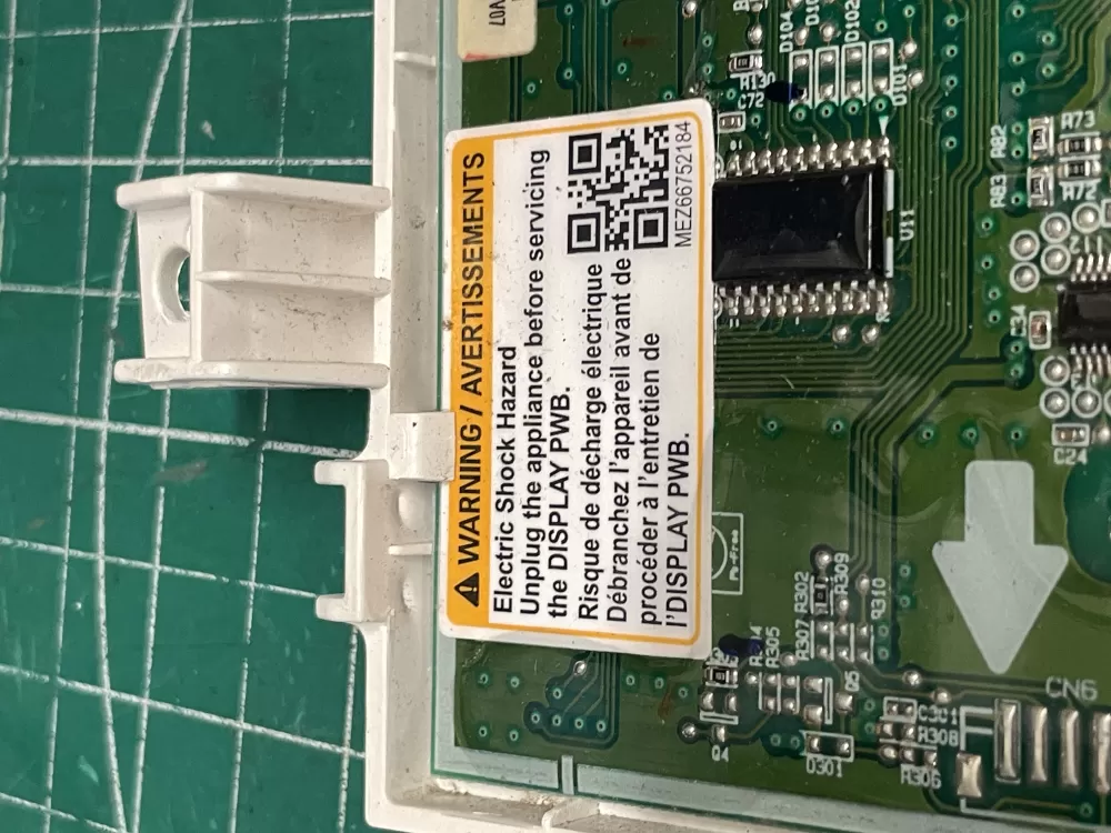 LG MEZ66752184 Washer Control Board AZ206085 | Wm2182