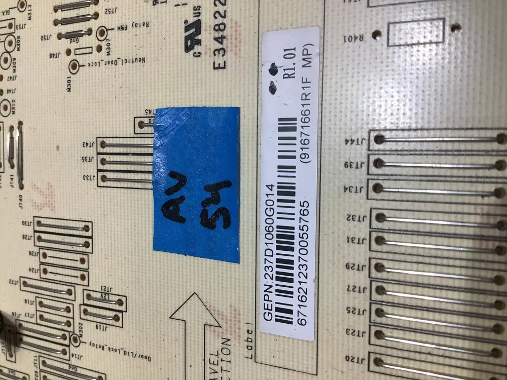 GE 237D1060G014 Washer Control Board AZ186510 | AV54