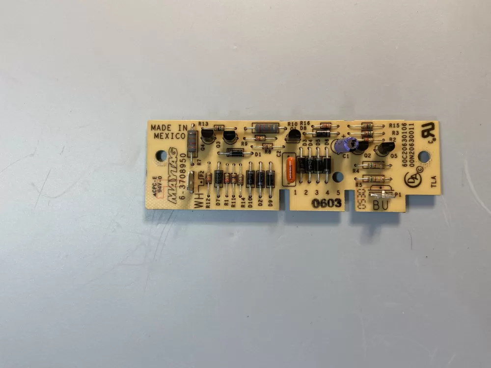 Maytag  Crosley WP33001212  AP6007922  33001212  00N20630011  3-8110  308110  3708950  516163  6-3708950  PS11741047  Y308110 Dryer Control Board