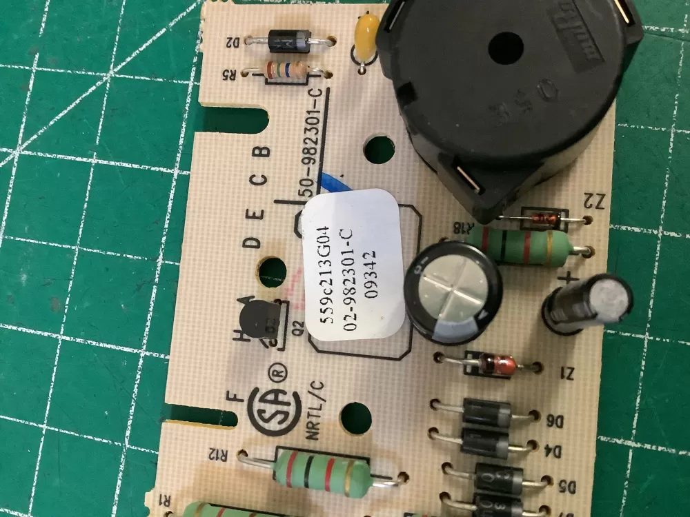 GE 559C213G05 50-982301-D 50-982301-E Dryer Control Board AZ208855 | NR945