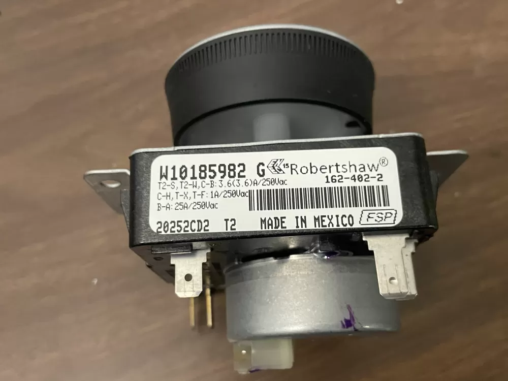Whirlpool Maytag W10185982 Kenmore WPW10185982VP Dryer Timer AZ102129 | Wm919