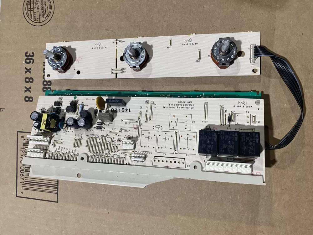 GE 175D5261G040 EBX1129P004 WH12X10614 Washer Control Board AZ68446 | BK1801