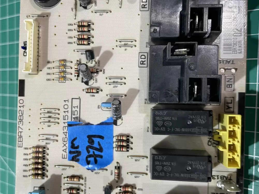 LG EBR73821005 EBR73821002 Range Oven Control Board AZ189746 | Wm729