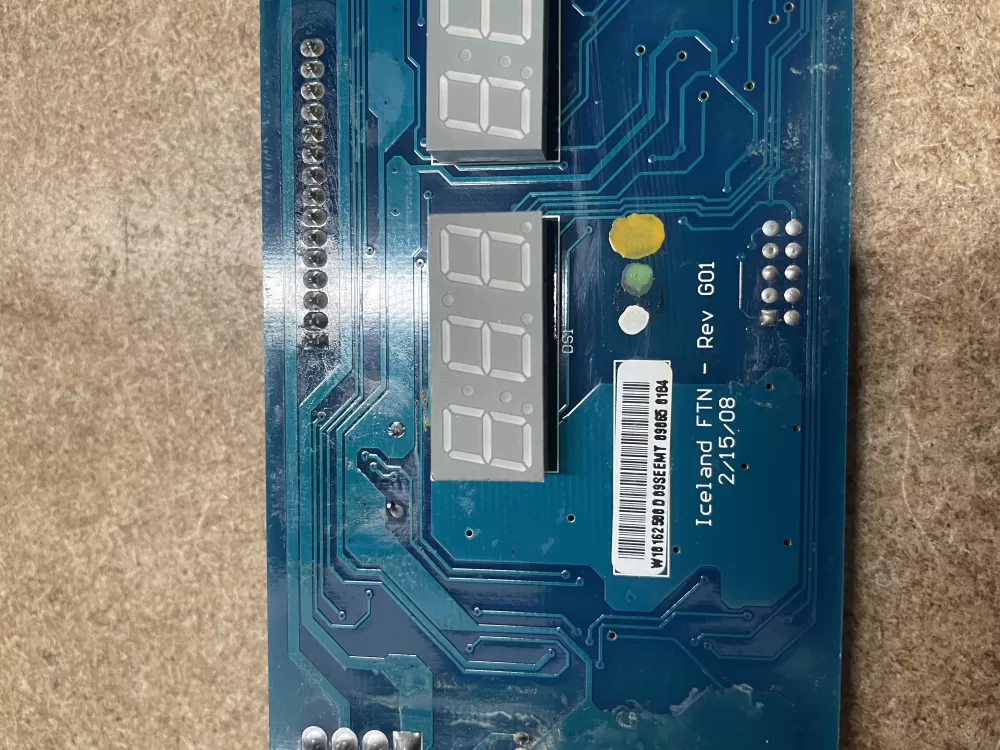 Whirlpool Kenmore W10162500 Refrigerator Dispenser Control Board AZ4728 | KM1410