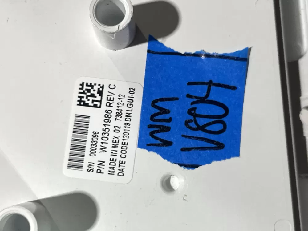 Kenmore W10272636 W10351986 WPW10351986 Washer Control Board AZ158210 | Wmv804