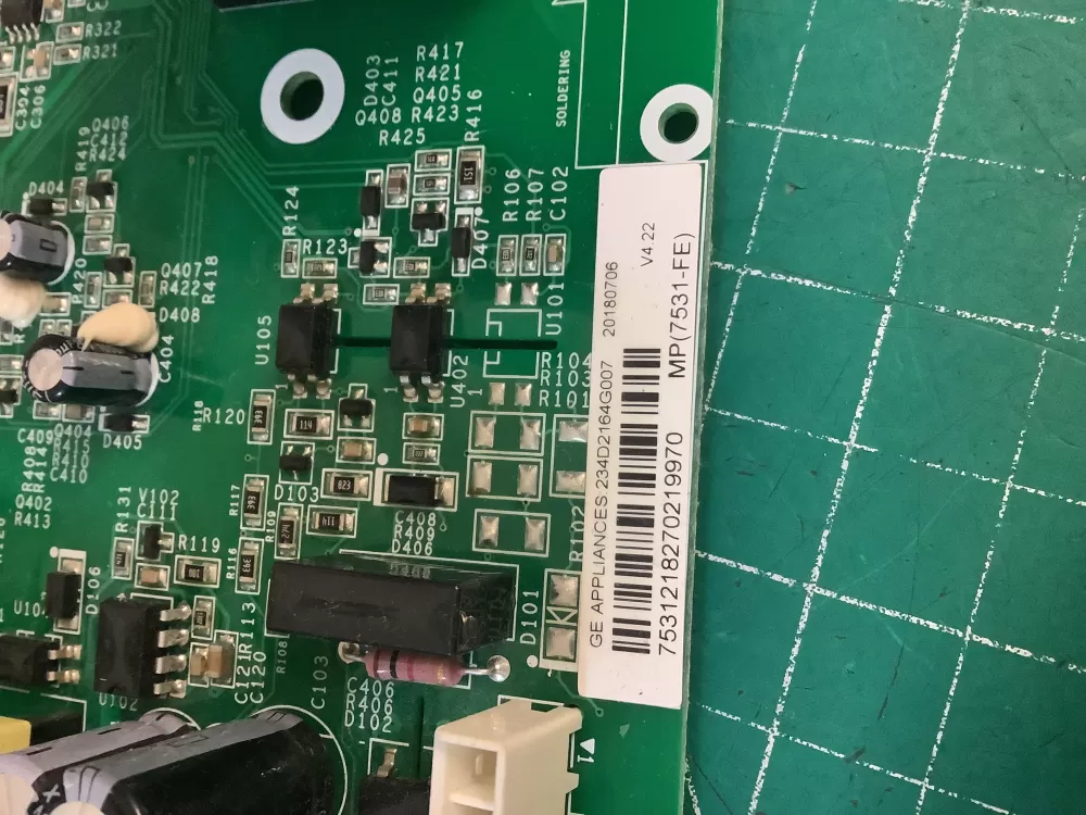 GE WE22X35978 AP7211612 234D2315G003 Dryer Control Board AZ222840 | NR1959
