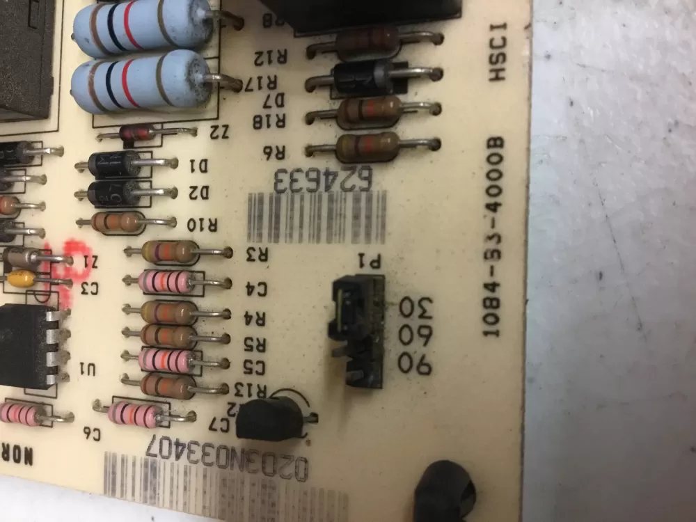 Nordyne 624644 1084-83-4000B Control Board AZ52149 | NR1872