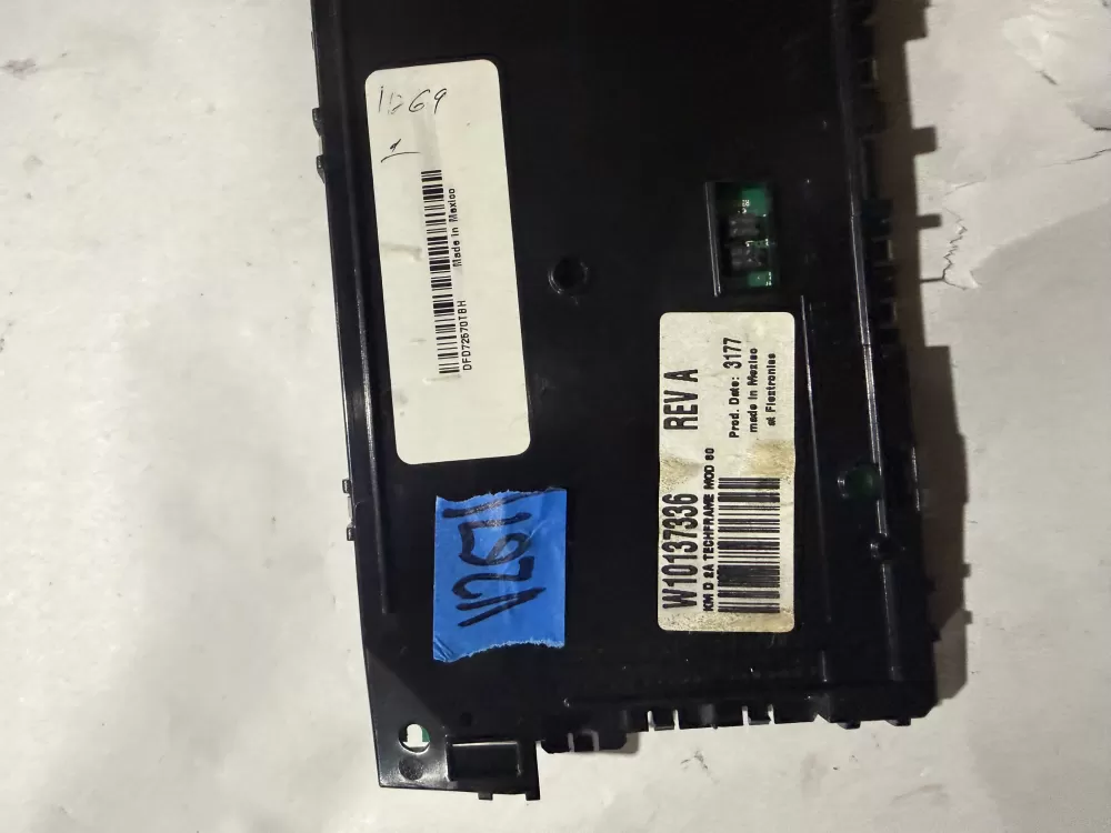 Whirlpool Kenmore W10339957 W10110646 Dryer Control Board AZ214821 | KMV267
