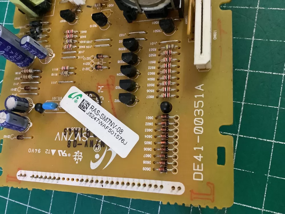 Samsung DE41-00351A Microwave Control Board Ras-sm7nv-07 AZ187530 | NR2749