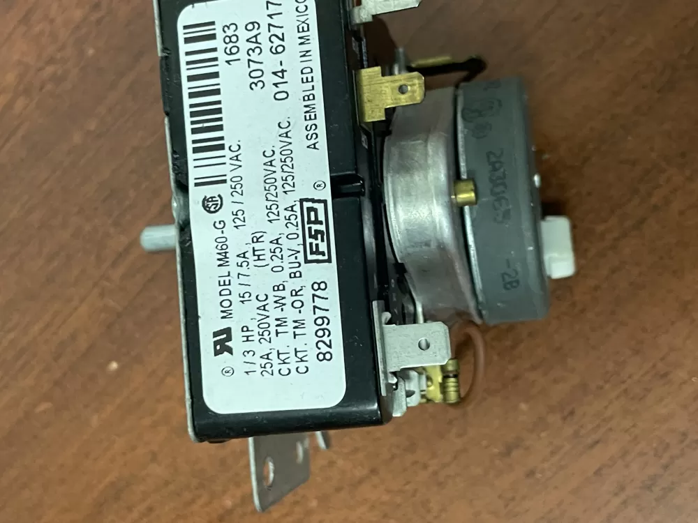 Whirlpool Kenmore WP8299778 AP6012586 Washer Timer AZ52656 | Wm1924