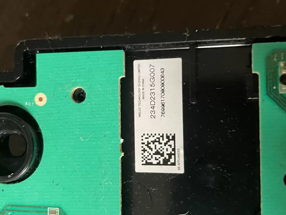 GE 234D2315G007 234D2164G004 Washer Control Board AZ56682 | Wmv491