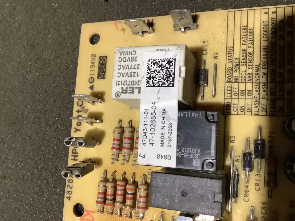 Control 47-102685-05 47-102685-04 47-102685-86 47D43-111-01 AZ112371 | NR2121