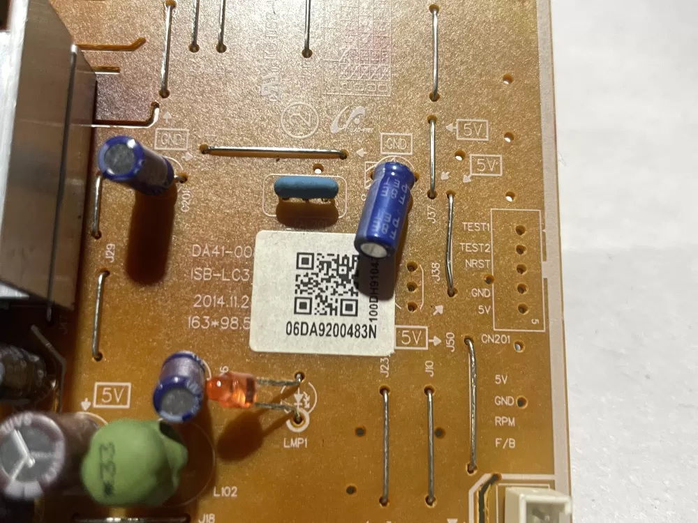 Samsung DA92-00483N Refrigerator Control Board Inverter AZ121051 | Wm2215