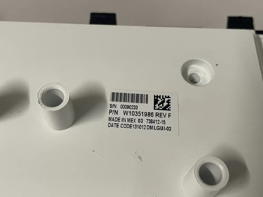 Kenmore W10272636 W10351986 WPW10351986 Washer Control Board AZ226489 | Wmv455