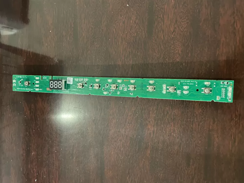 GE 265D1468G403  WD21X31902  WD21X22175  Dishwasher User Interface Control Board