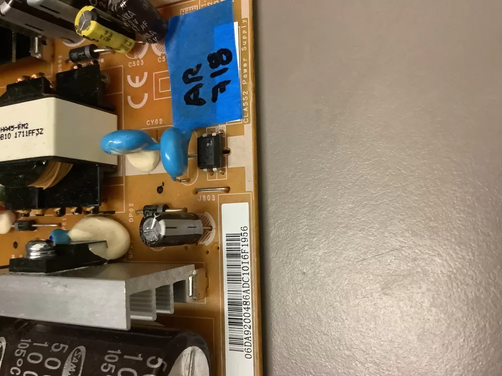 Samsung 06DA9200486A Refrigerator Control Board AZ201956 | AR718