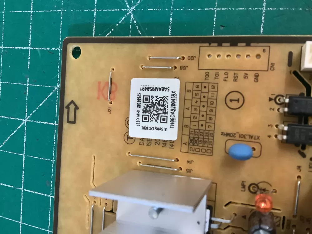 Samsung DA92 00459X Refrigerator Board Control AZ225349 | NR326