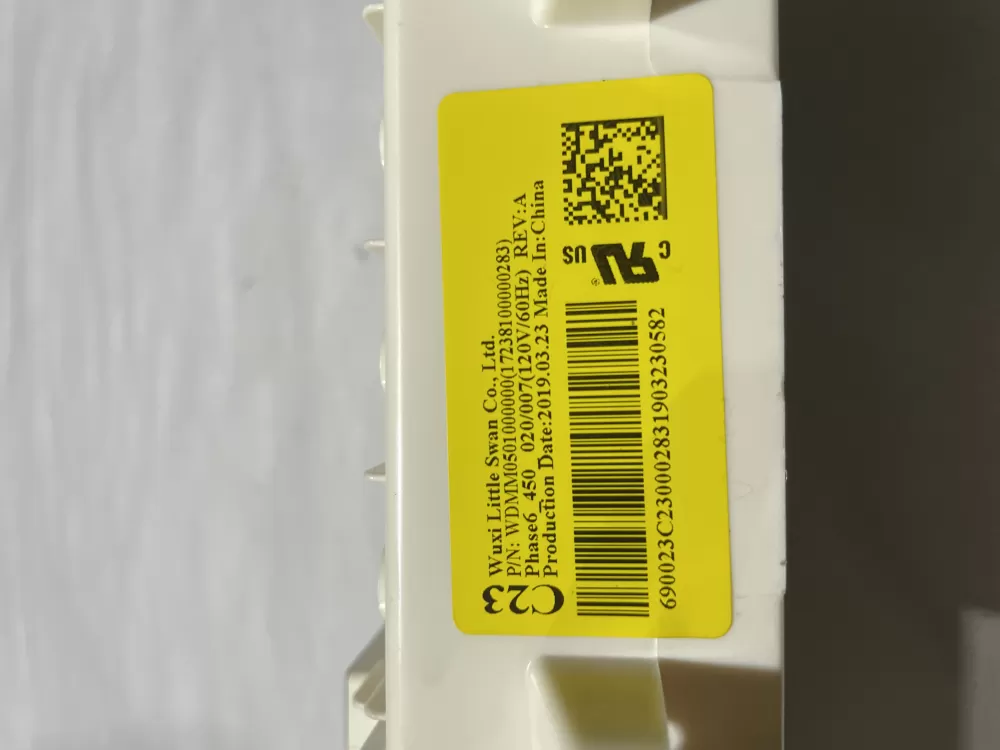 GE WH12X27293 17238100000283 Washer Control Board  AZ120361 | Wmv700