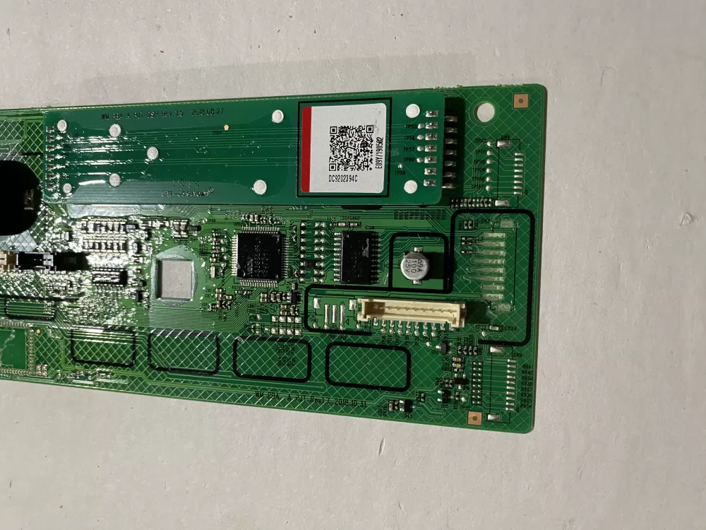 Samsung Washer DC9202394C Display Board AZ199780 | BK2789