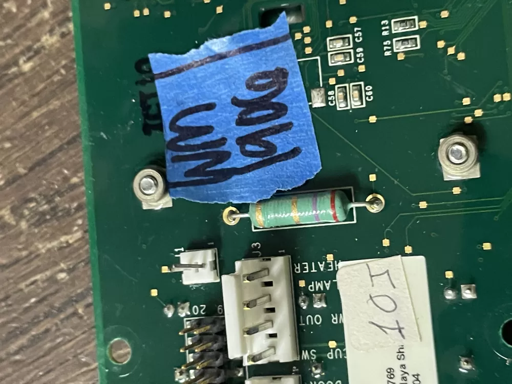 GE 200D9085G004 User Interface Display Screen Control Board AZ51468 | Wm1906