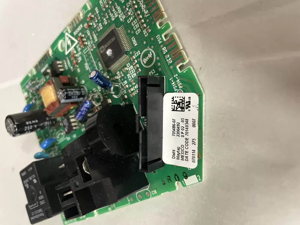 Maytag Amana W10756689 2206492 Dryer Main Control Board AZ219722 | Wm1819