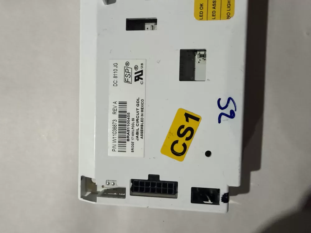 Whirlpool AP6278087 Refrigerator Dispenser Control Board AZ225503 | KM2614