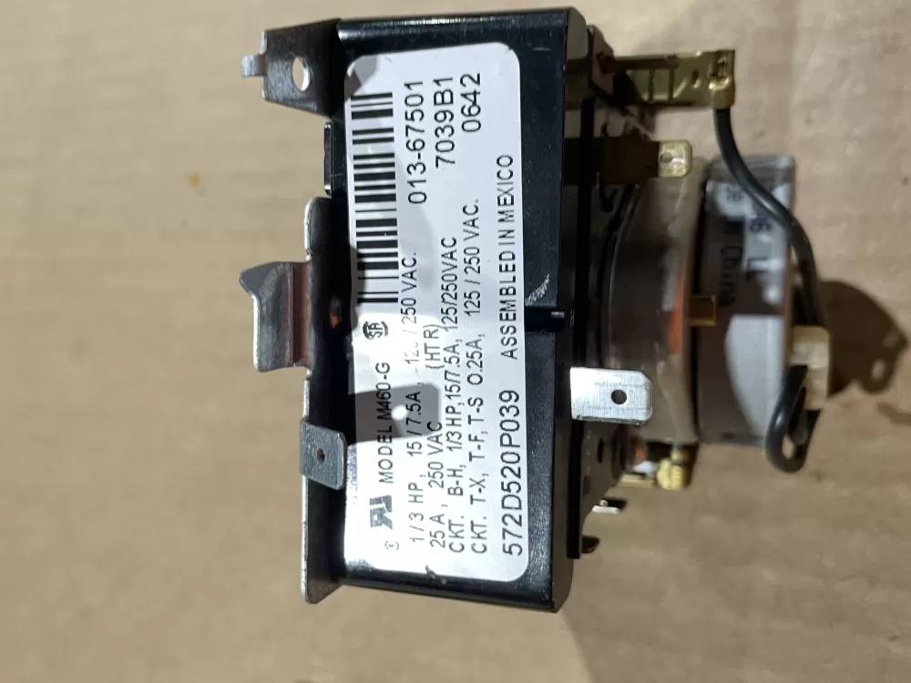 GE 572D520P039 Dryer Timer AZ72493 | Wm1026