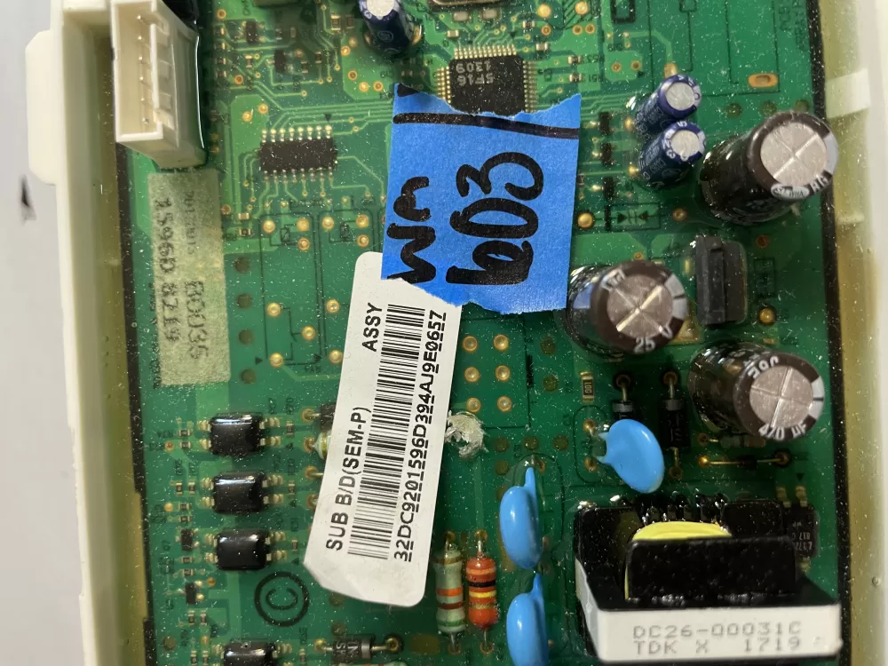 Samsung AP5916779 DC92-01606C DC92-01596D Dryer Control Board AZ194424 | Wm603