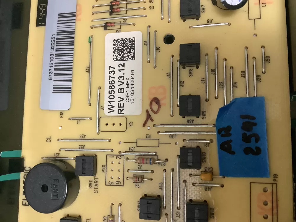 Whirlpool AP6023223 W10349740 Range Control Board AZ227099 | AR2591