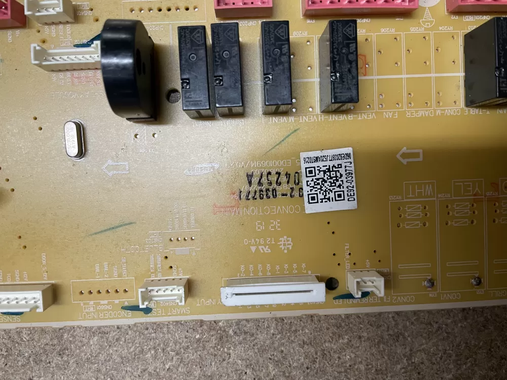 Samsung DE92-03977J Microwave Control Board AZ12517 | KM1613