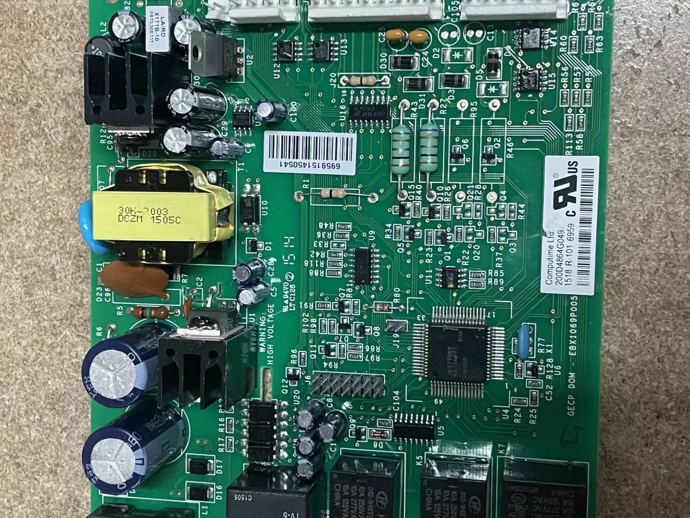 GE 200D4864G049 EBX1069P005 Refrigerator Control Board AZ18944 | KM1004