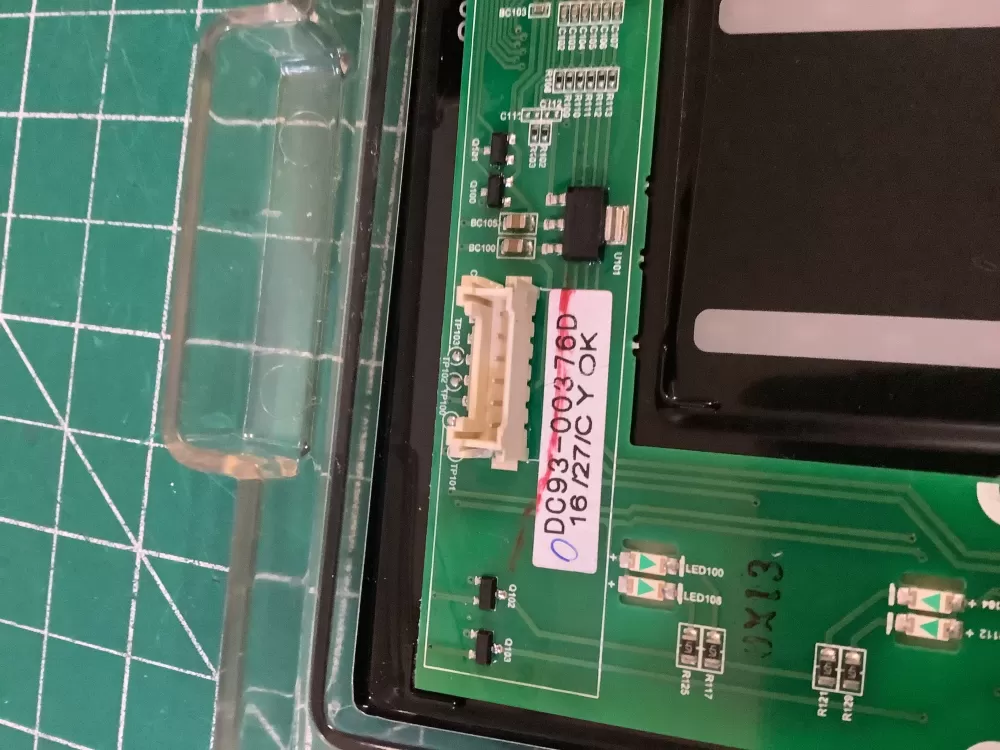 Samsung DC92-01607J DC94-06643A Dryer UI Control Board AZ194830 | NR304