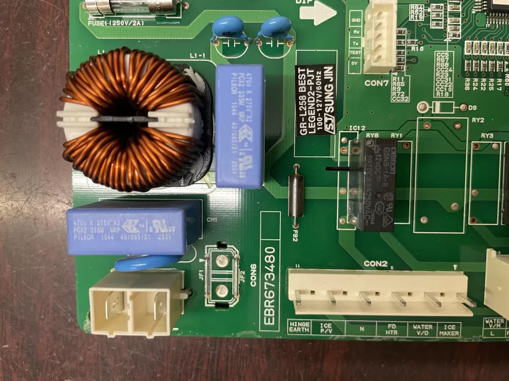LG EBR67348001 Refrigerator Control Board AZ34955 | KM120