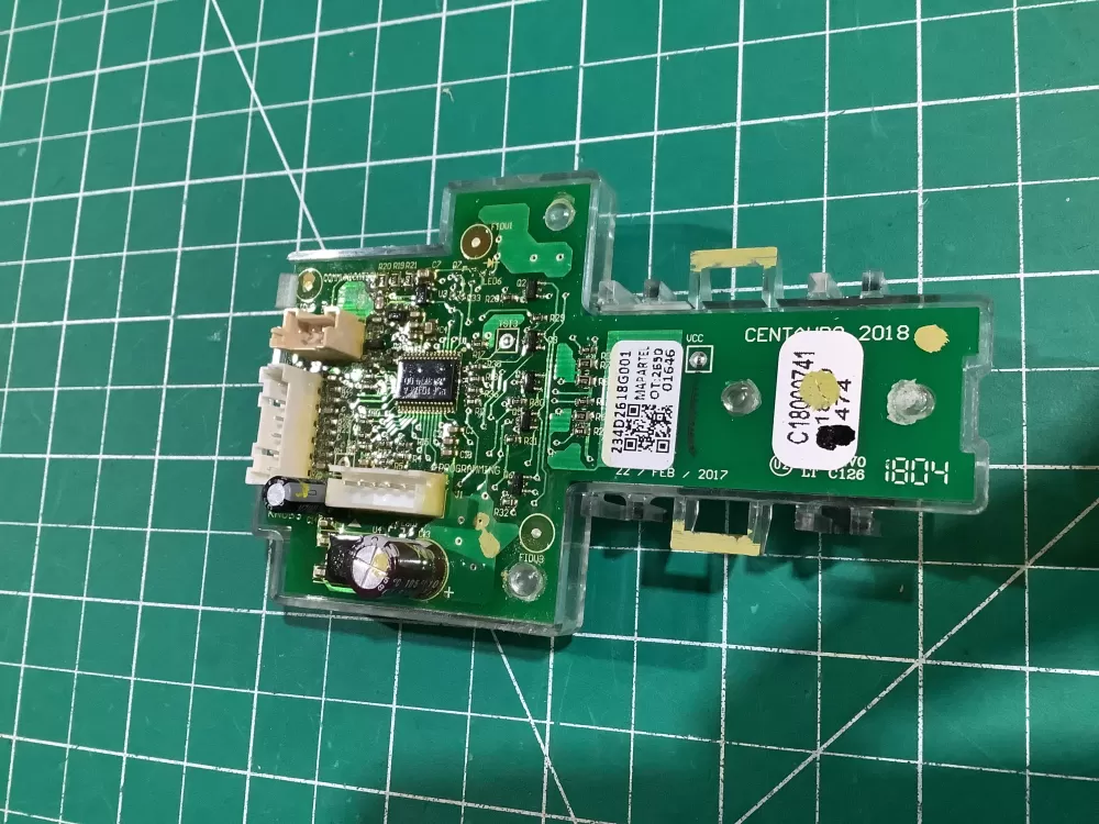 GE 234D2618G001 WE04X27284 Dryer Control Board AZ143202 | NR733