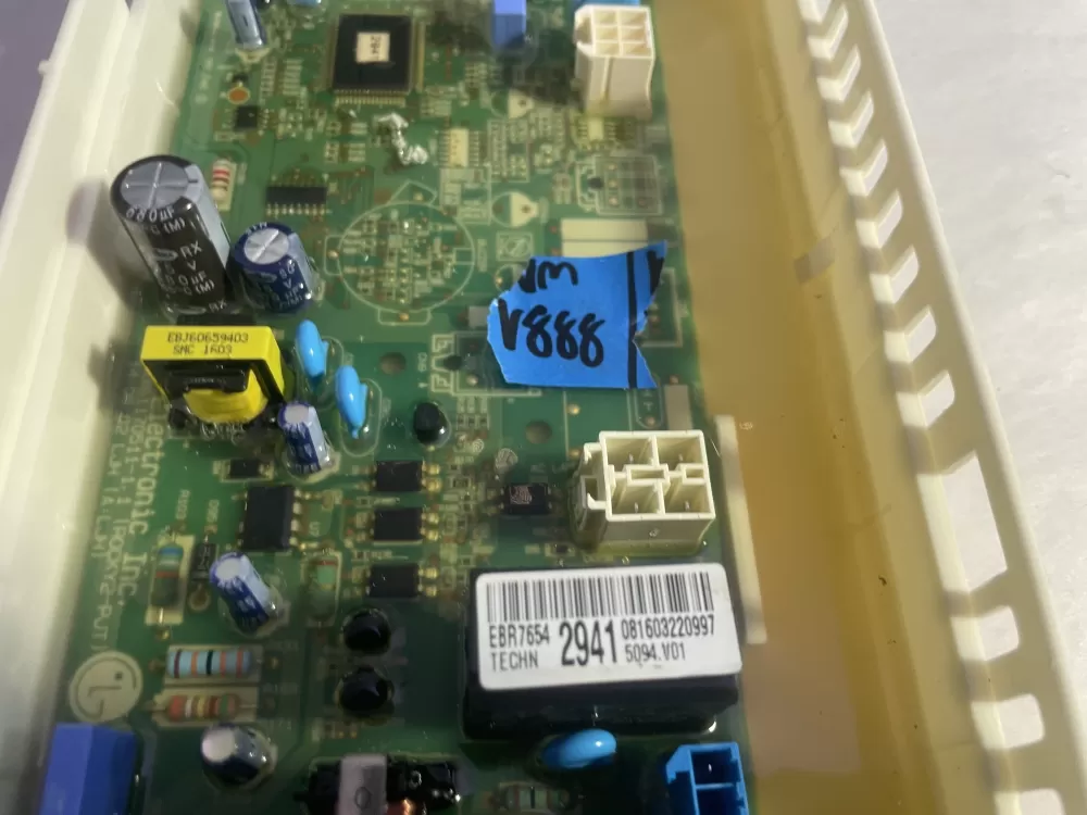 LG EBR76542941 Dryer Control Board AZ196911 | Wmv888