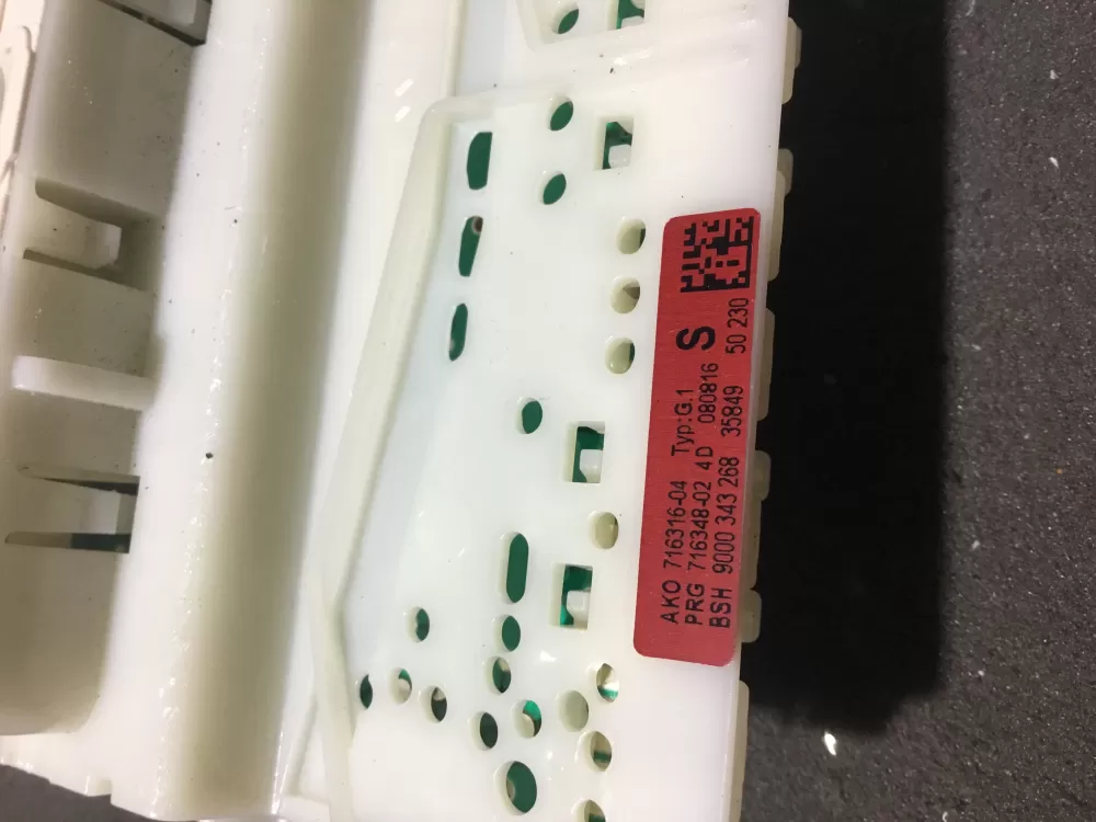 Bosch 9000343268 Dishwasher Control Board AZ106860 | NR266