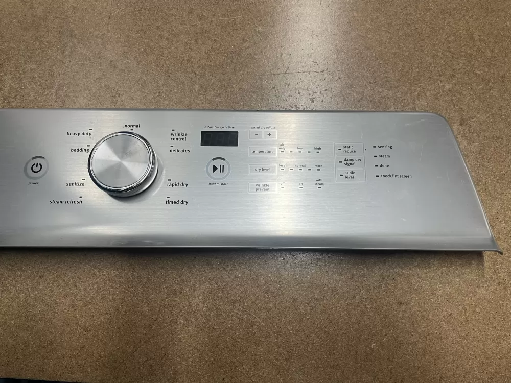 Whirlpool W10507962 Washer Control Panel AZ2927 | KMV145