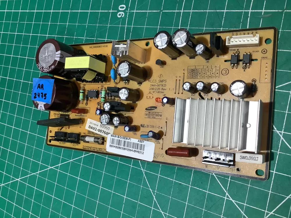 Samsung DA92 00768D Refrigerator Control Board Inverter AZ185281 | AR2475