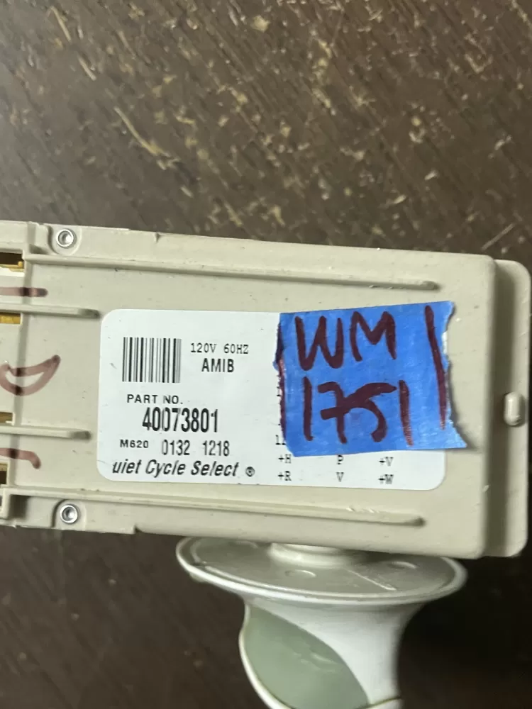 Maytag Amana Whirlpool 40073801 Washer Timer AZ43737 | Wm1751