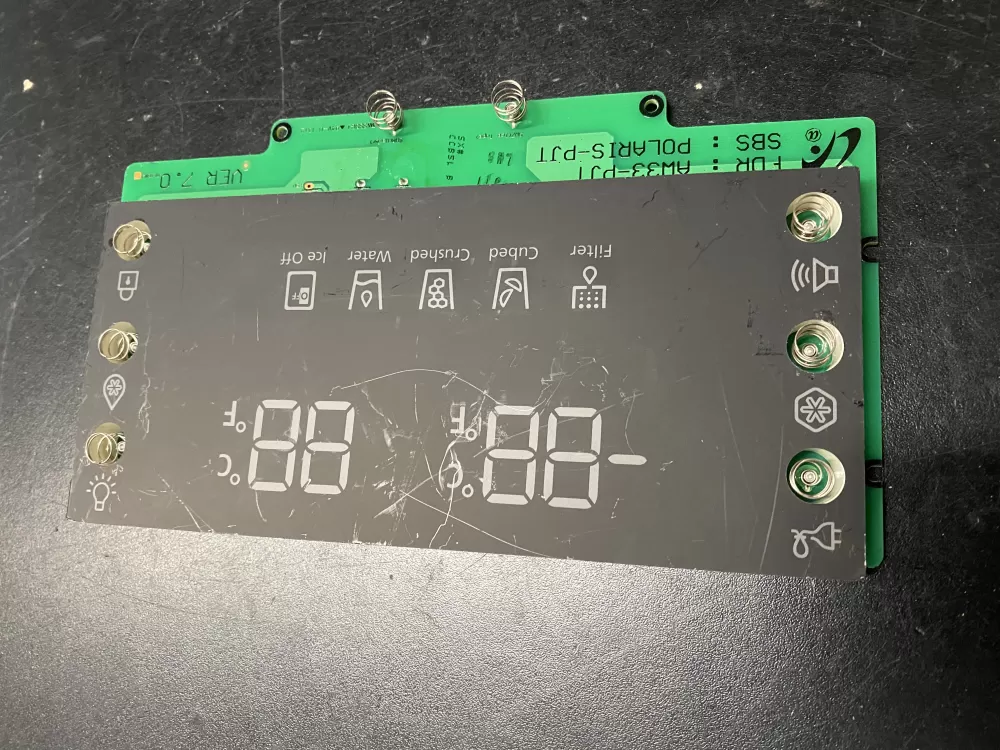 Samsung DA92-00153A Refrigerator Control Board