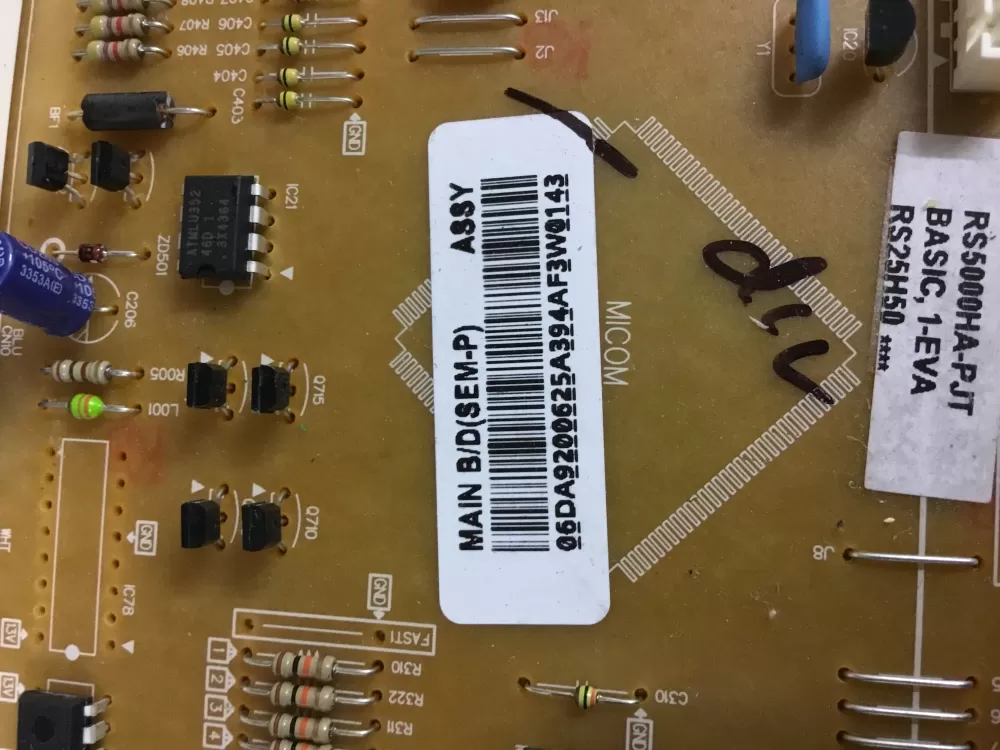 Samsung DA92 00625A DA41 00806A Refrigerator Control Board AZ33618 | NRV368