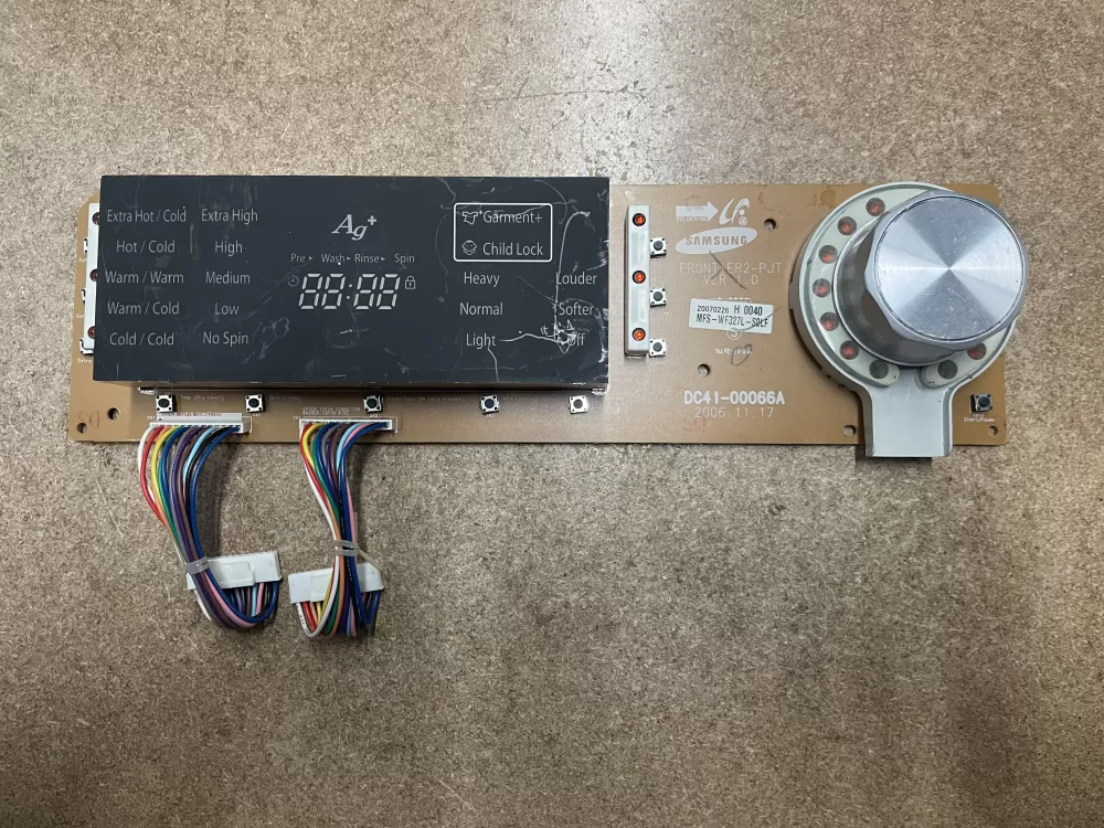 Samsung DC41-00066A Washer Control Board AZ17934 | KMV167