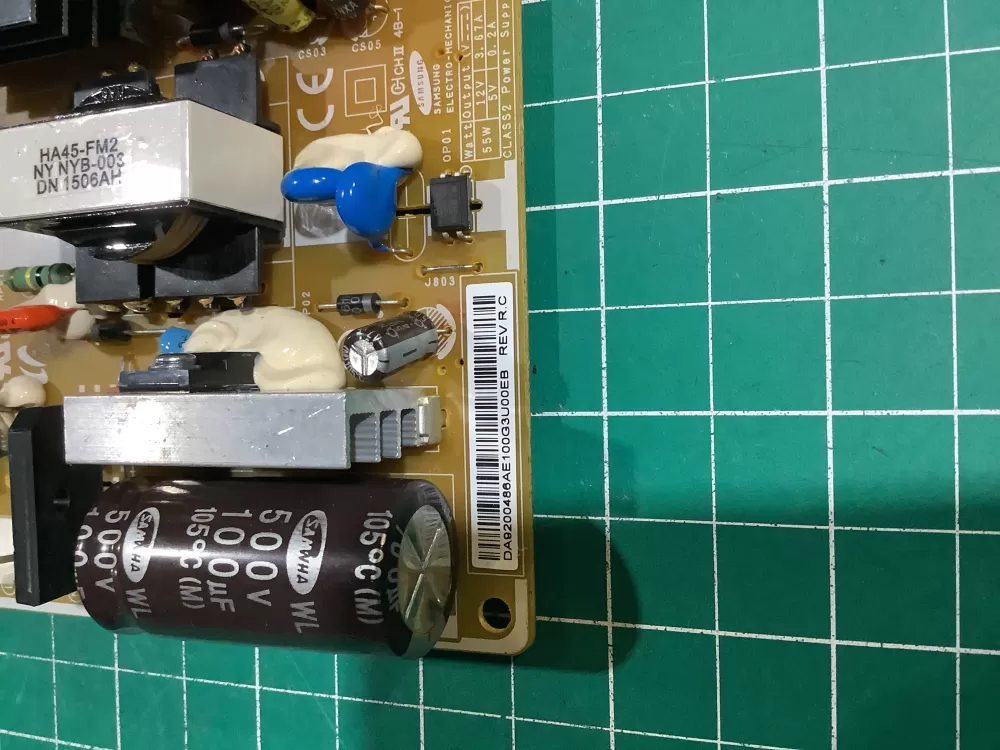 Samsung DA92 00486A Refrigerator Control Board AZ158741 | ZC173